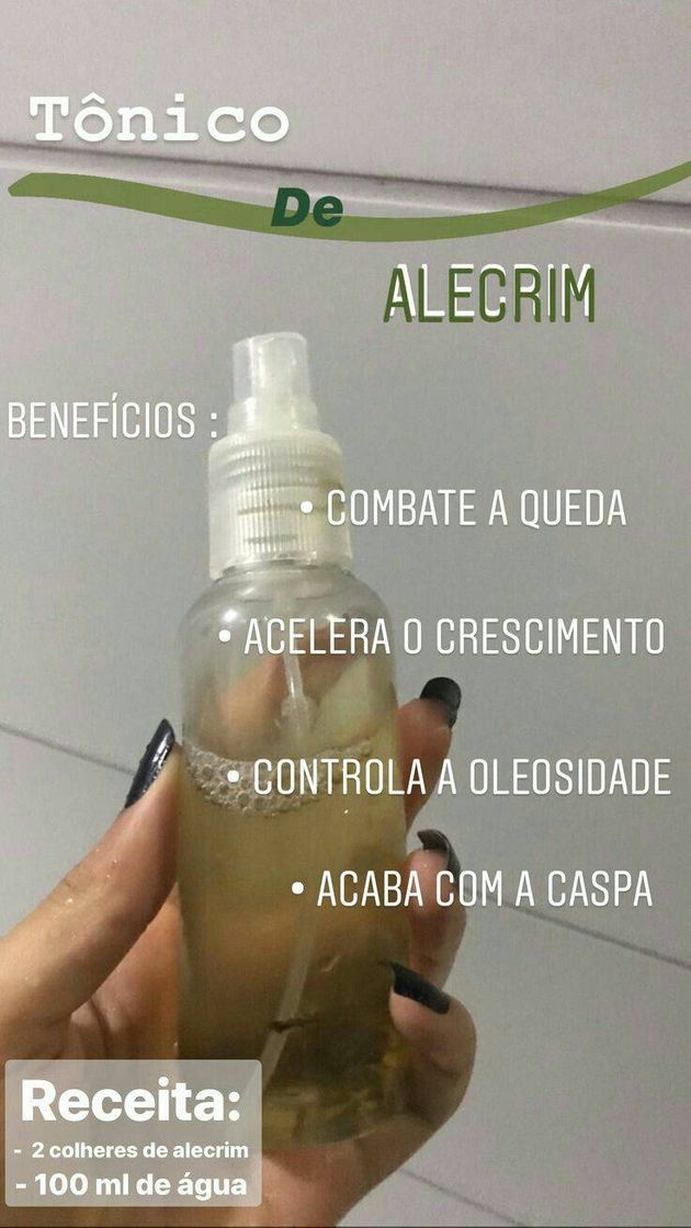 Moda Tônico de alho 