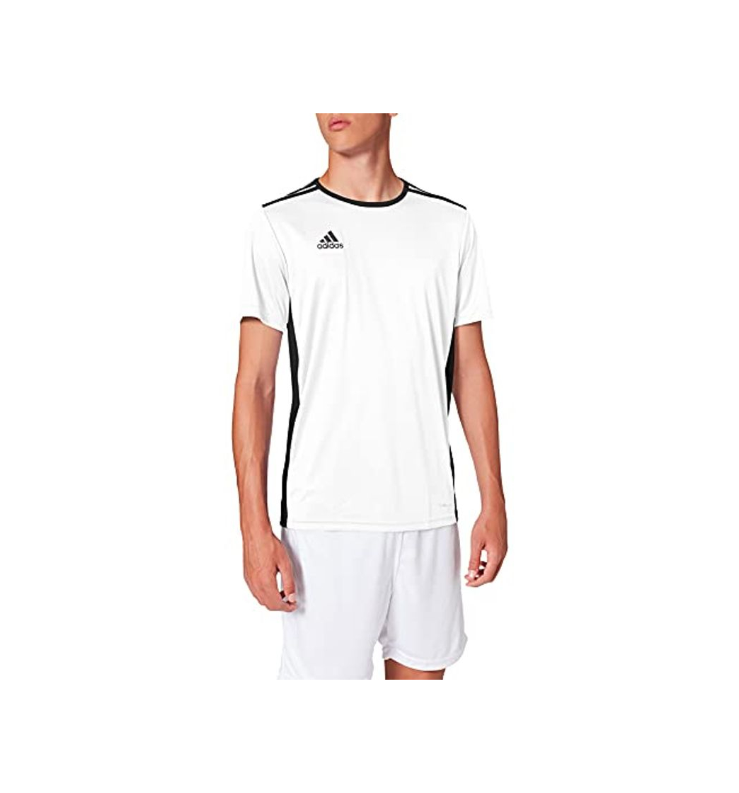 Moda adidas Entrada 18 JSY T-Shirt, Hombre, White