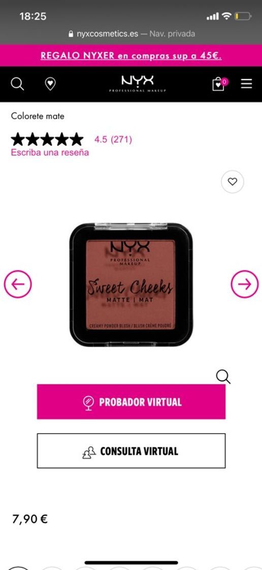 Fashion Colorete en crema mate Sweet Cheeks | NYX Professional Makeup