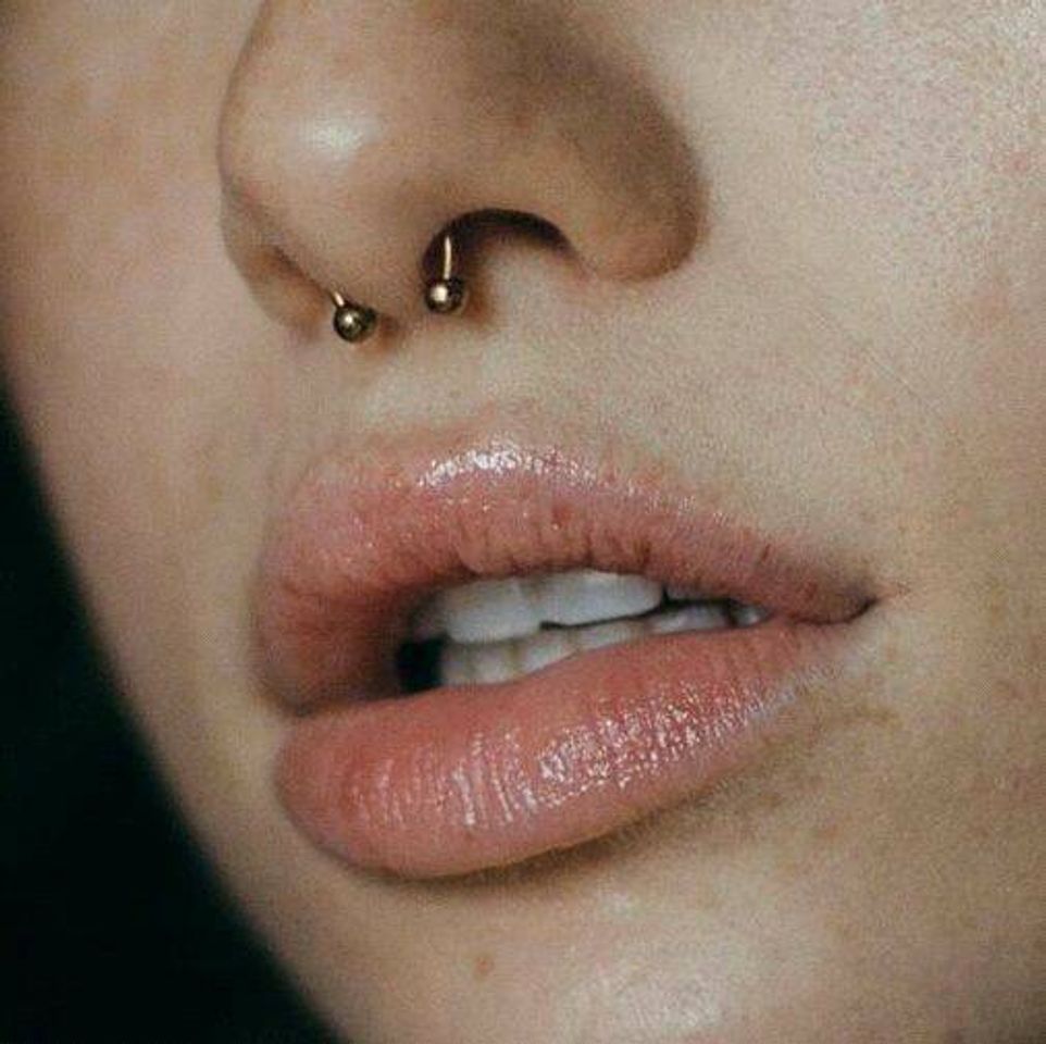 Moda Piercing no septo