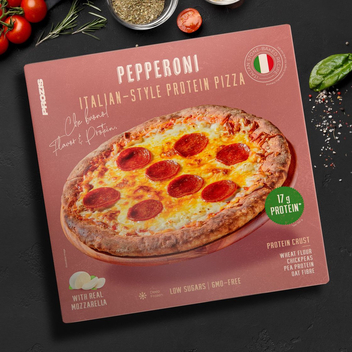 Social Italian-Style Protein Pizza - Pepperoni 310g