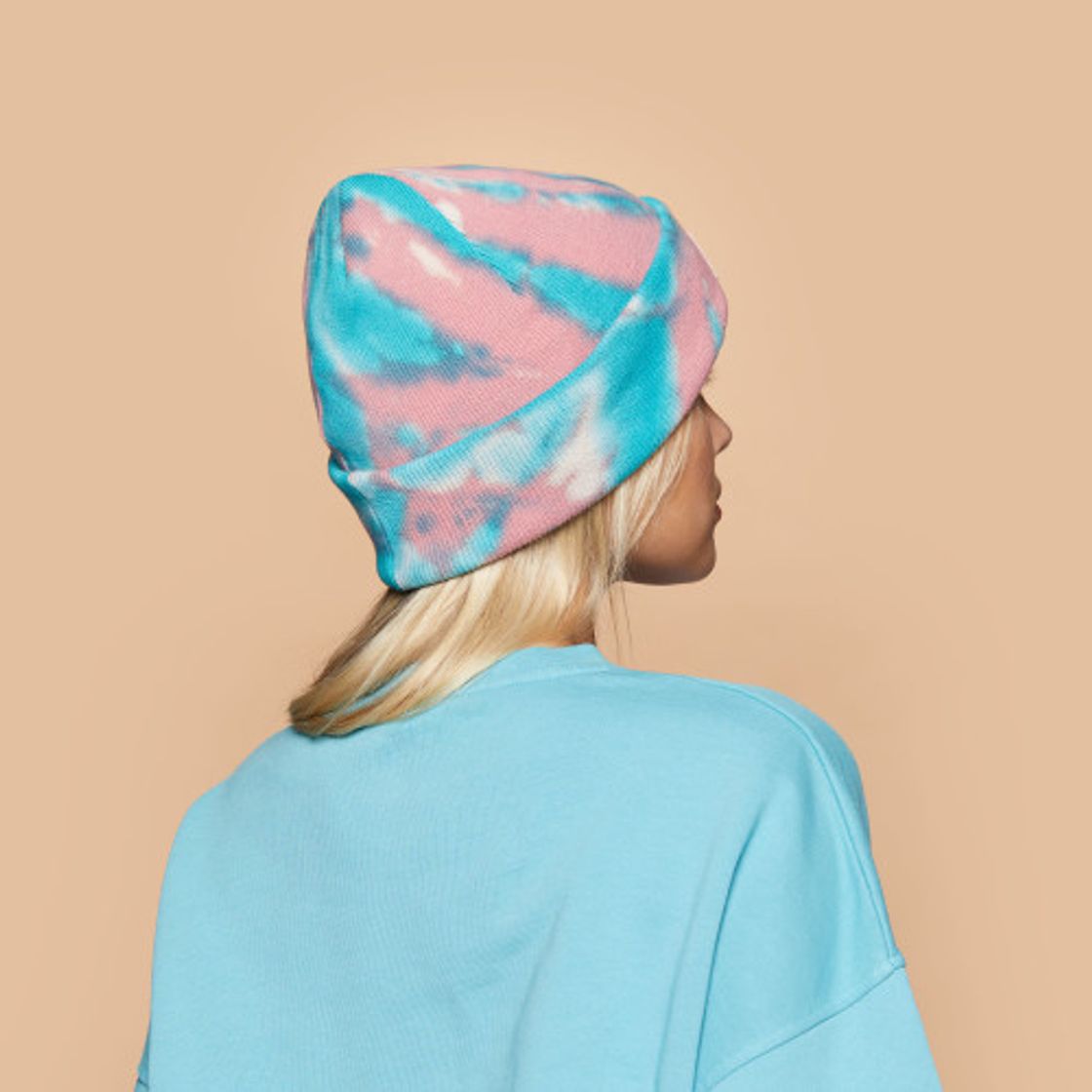 Fashion Crush Daze Beanie - Tie-Dye Pink - Fashion Accessories | Prozis