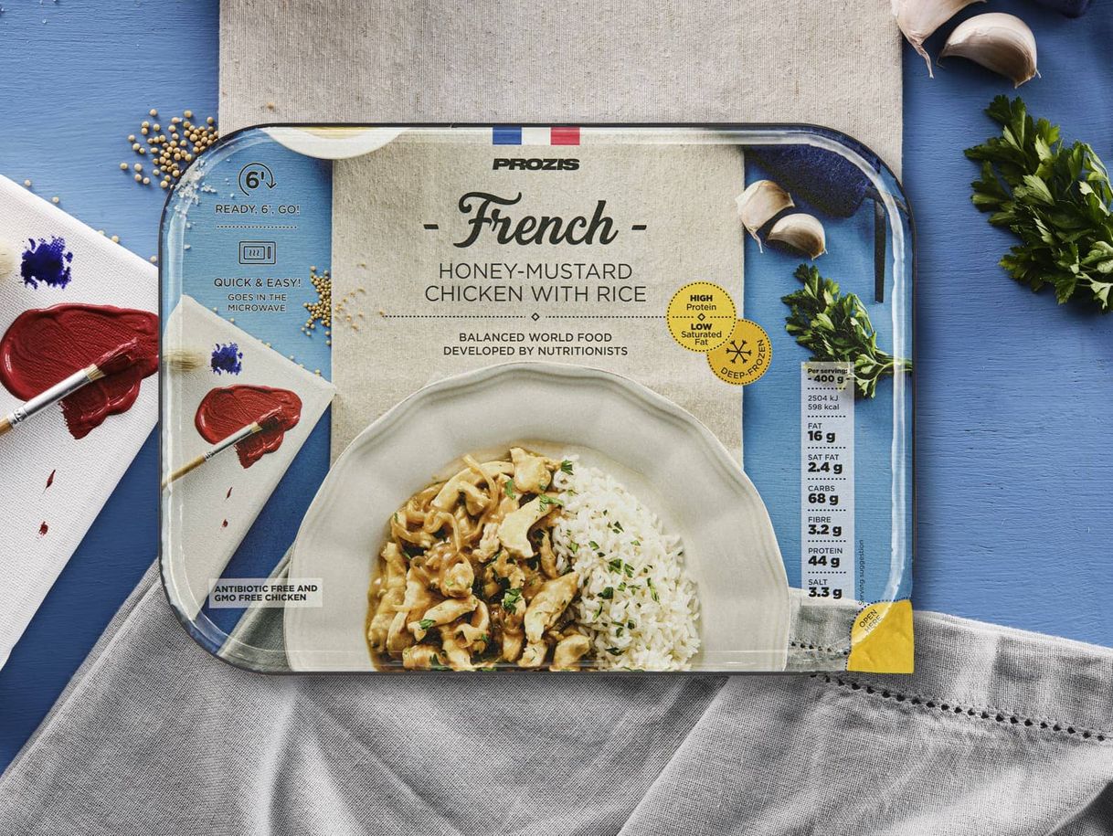 Social Frango Francês com Mel & Mostarda e Arroz - Almoço e Jantar