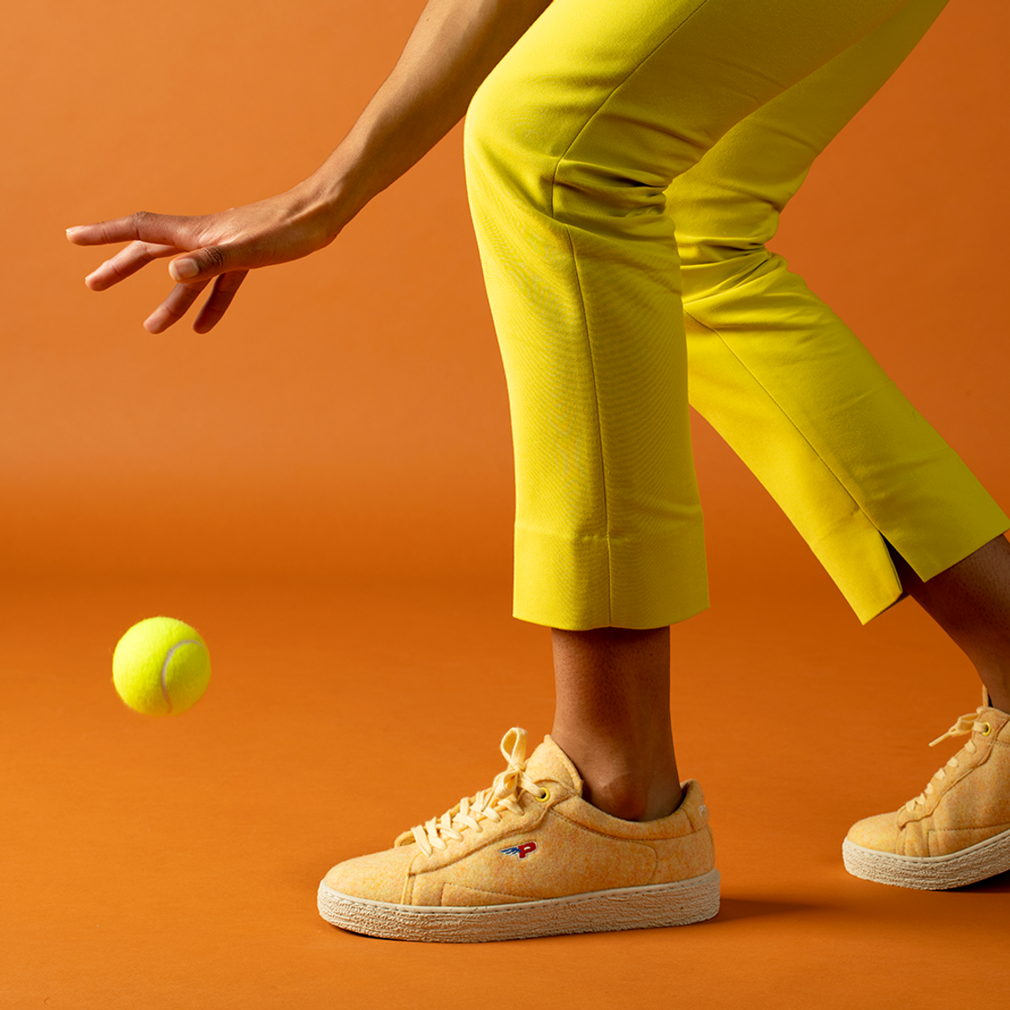 Moda Sneakers - Match Felt Mellow Yellow - Footwear | Prozis