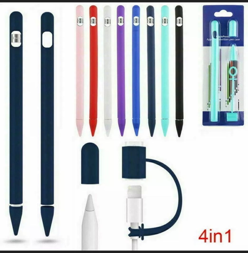 Social For Apple iPad Pencil 1st Generation Soft Silicone Hold Case Cover ...