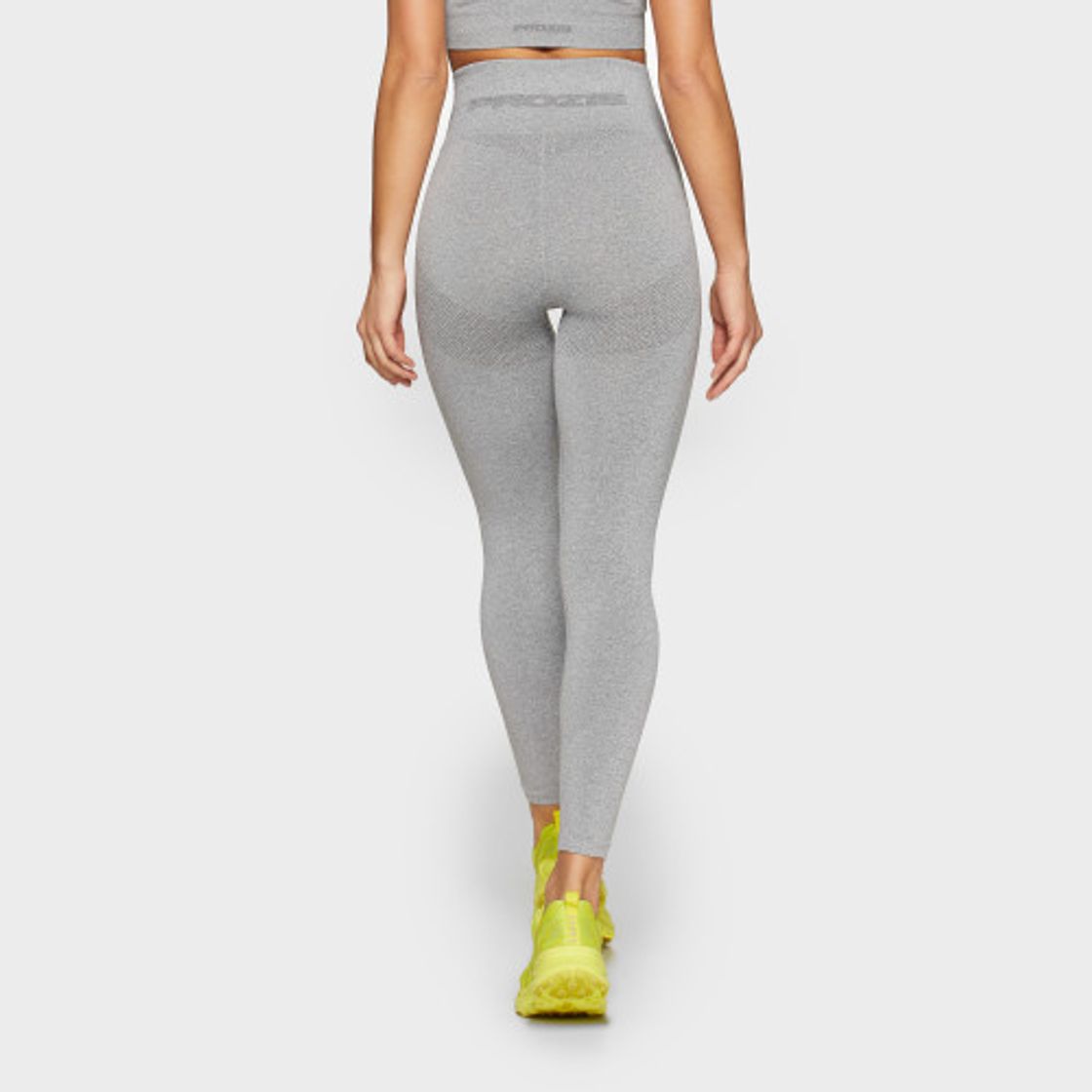 Moda Leggings de Cintura Alta X-Skin Contour - Light Gray Melange - Prozis