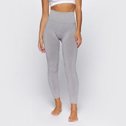 Leggings de Cintura Alta Elements WS001 - Light Gray Melange ...