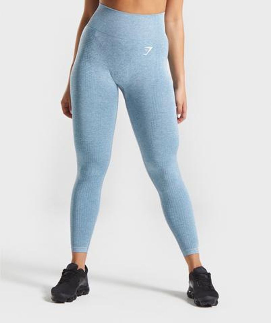 Moda Gymshark Vital Seamless Leggings - Teal Marl | Gymshark