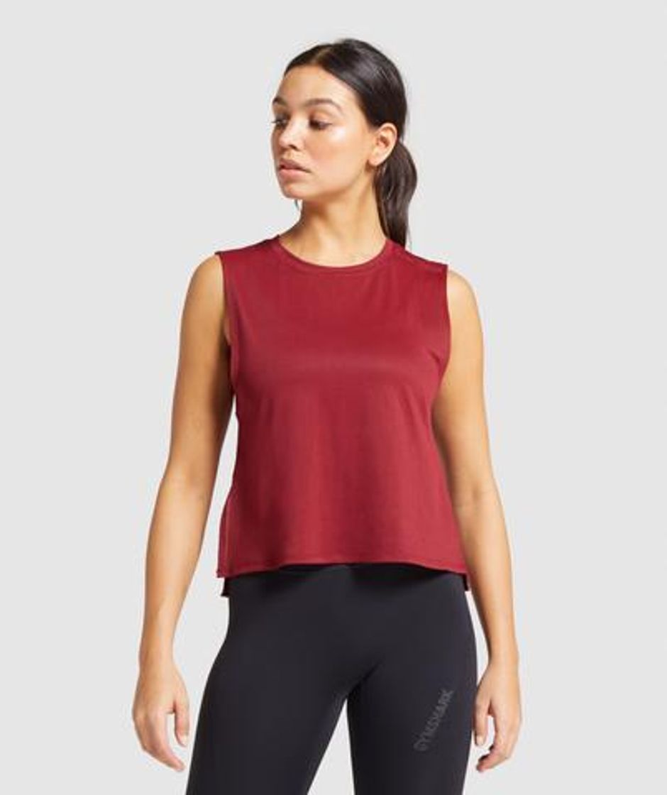 Moda Gymshark Focus Vest - Claret | Gymshark