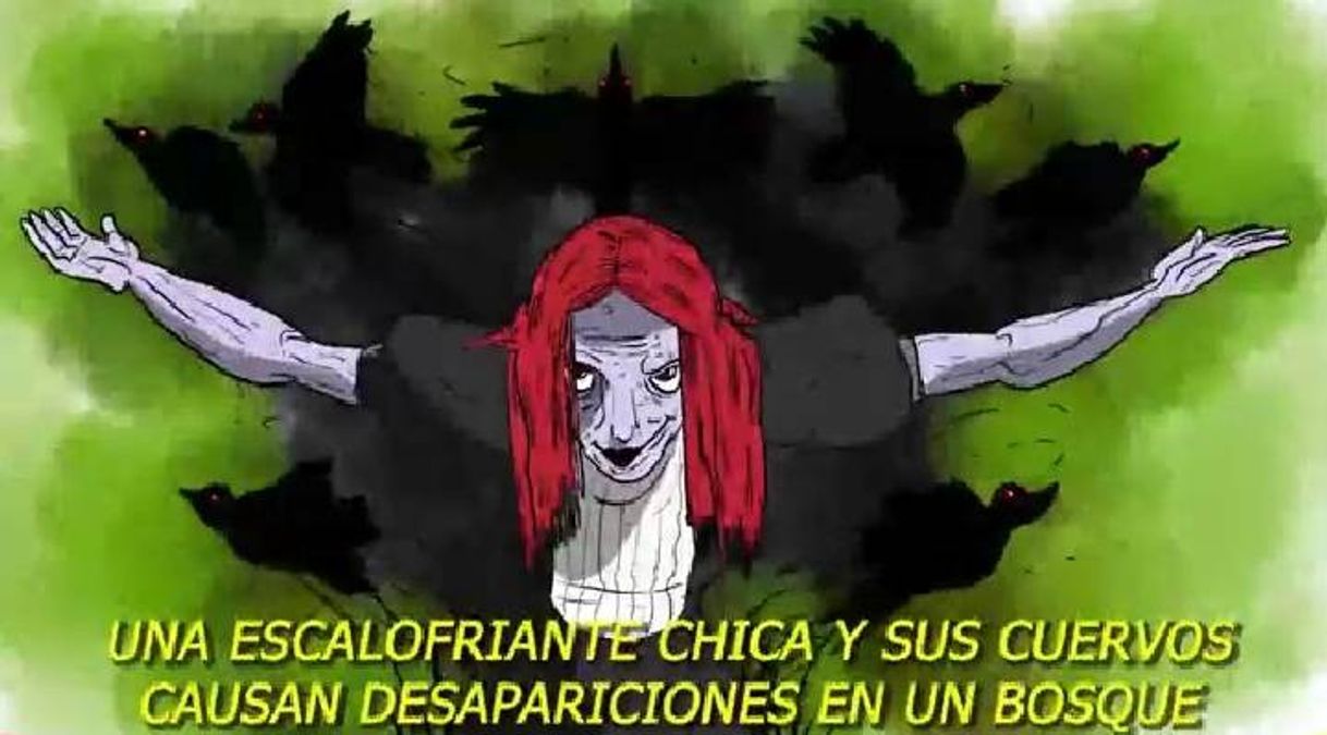 Canción Una escalofriante chica y sus cuervos causan desapariciones en un ...