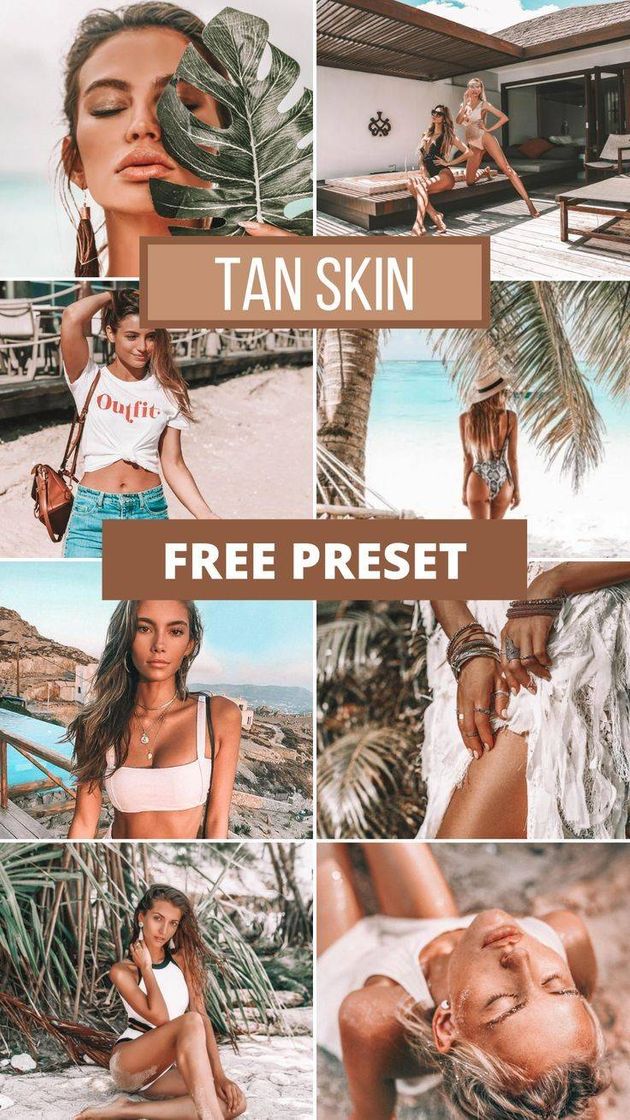 Fashion preset TAN SKIN