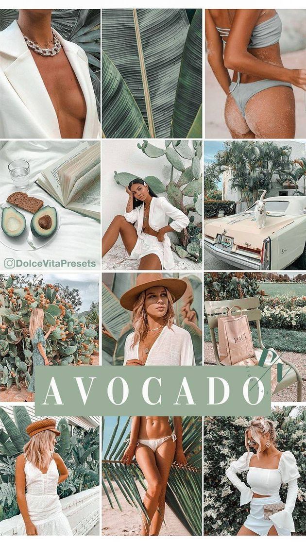 Fashion preset AVOCADO