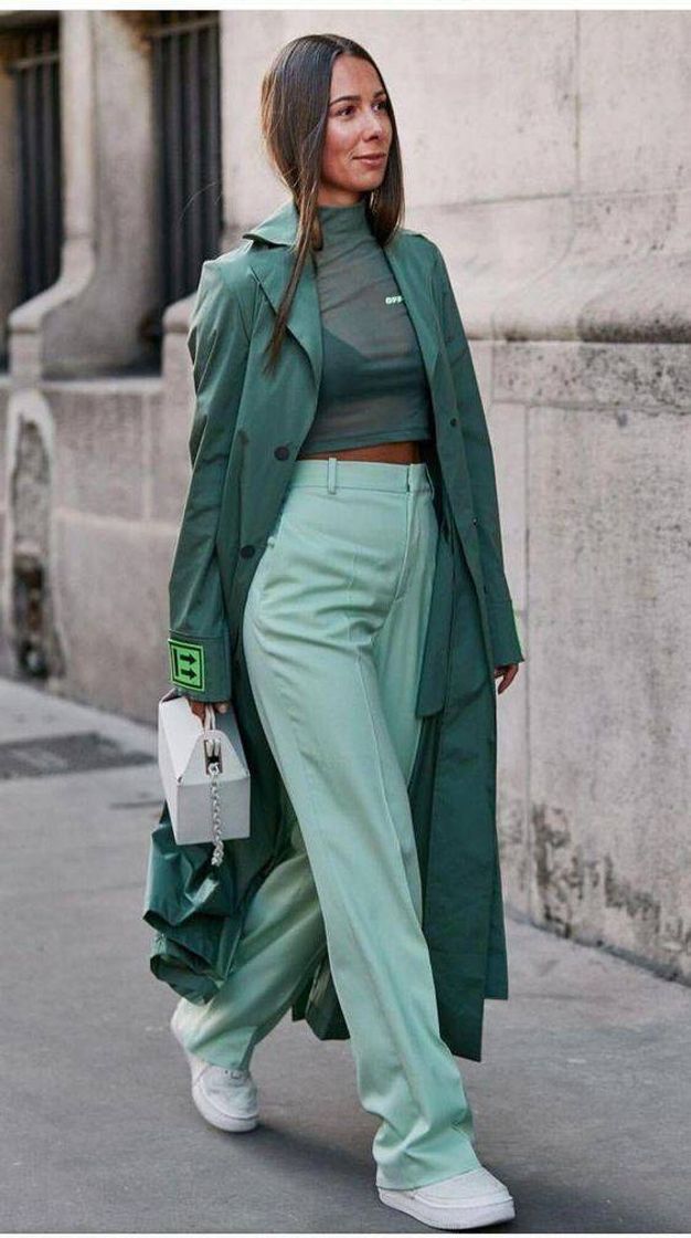 Fashion outfit verde