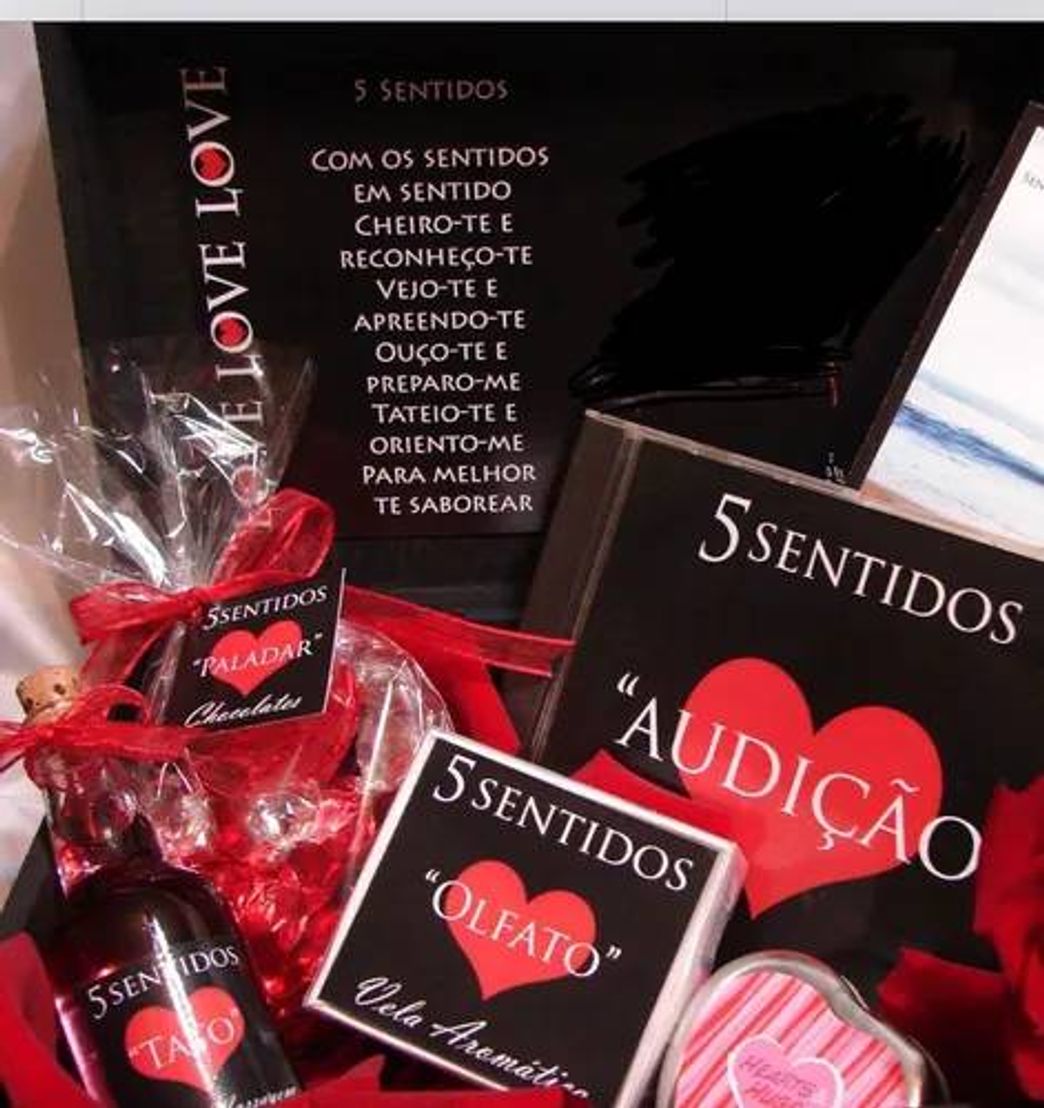 Fashion Presente Caixa Dos 5 Sentidos Criativo Personalizado


