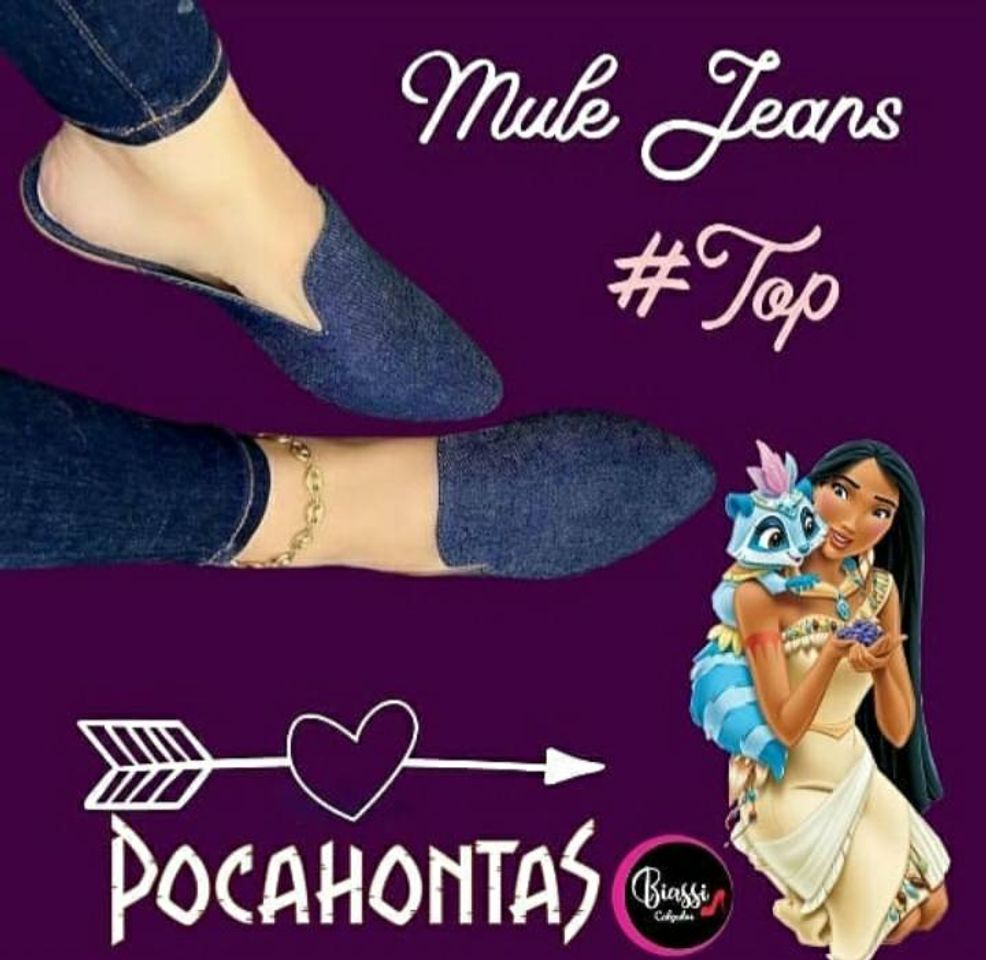 Fashion Sapatilha jeans pocahontas c: