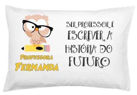 Fronha Presente Dia Dos Professores Professor Lembrancinha

