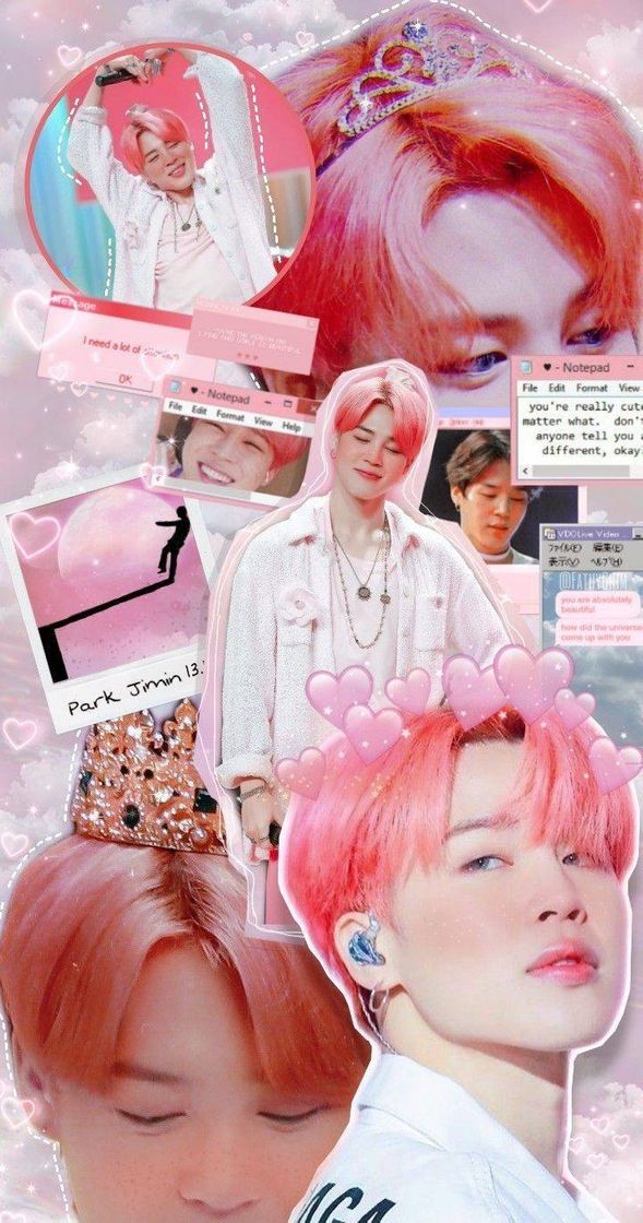 Moda Wallpaper jimin rosa 1