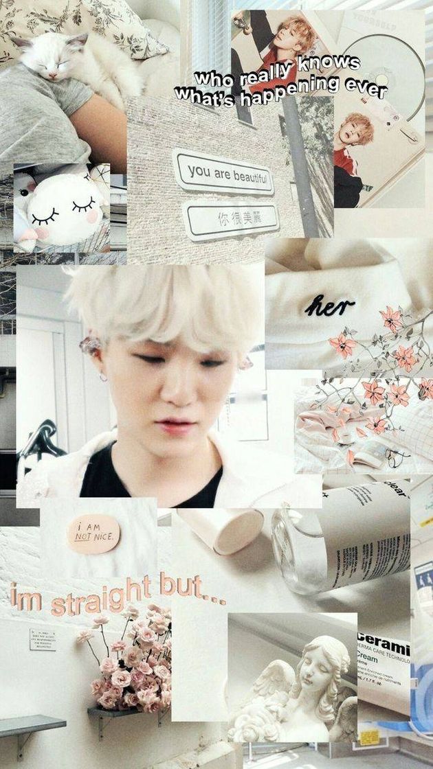 Fashion Wallpaper suga branco 1