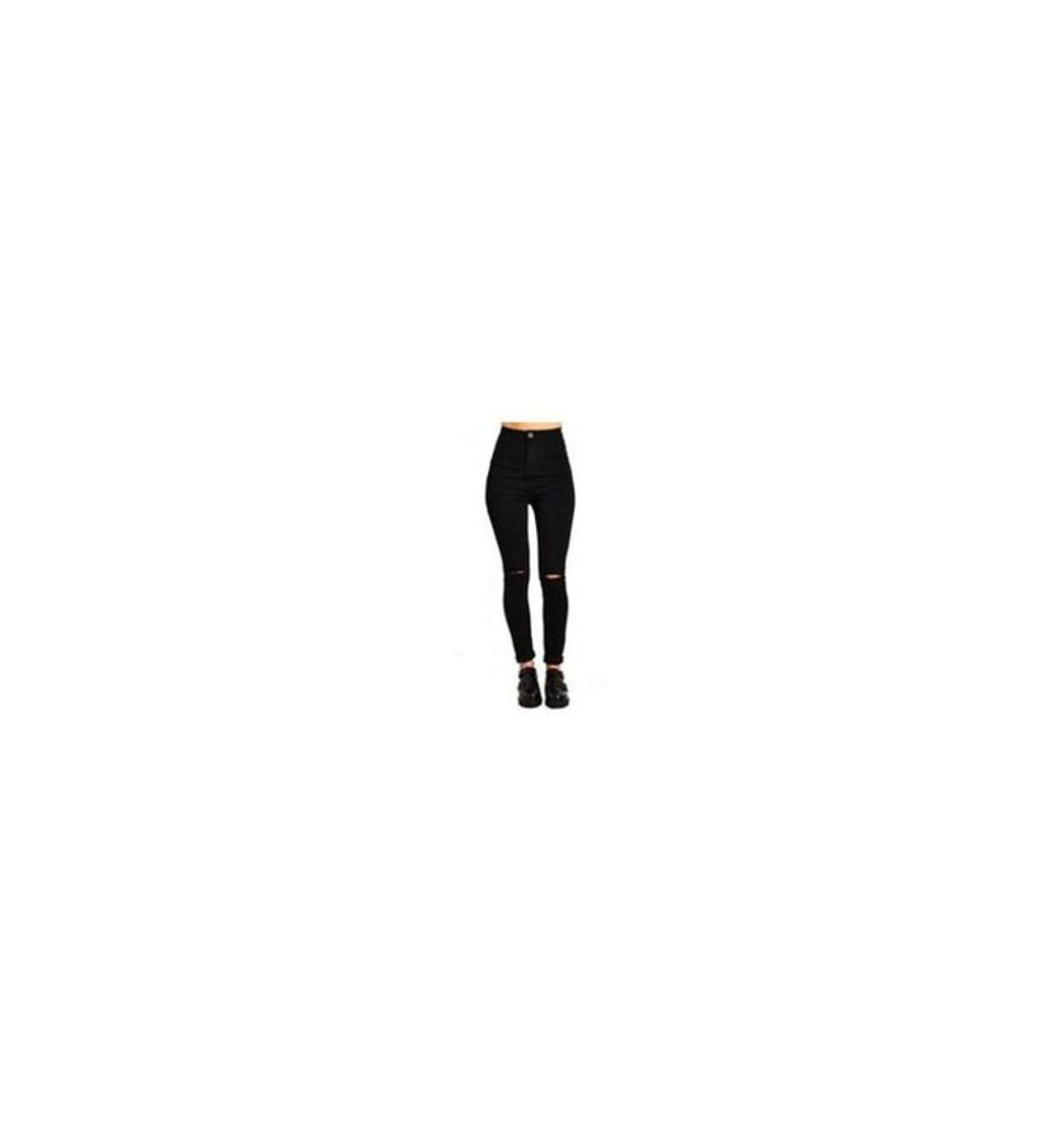 Social LILY LULU – Pantalones vaqueros skinny tipo con talle alto