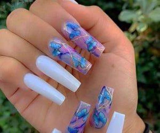 Unhas aesthetic💙