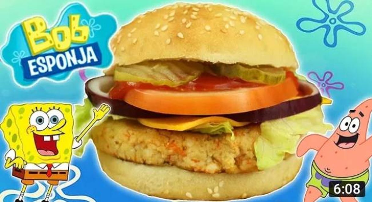 Social Burger CANGREBURGER de BOB ESPONJA! RECETA SECRETA ...