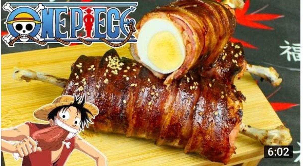 Social Carne asada y huevo de one piece