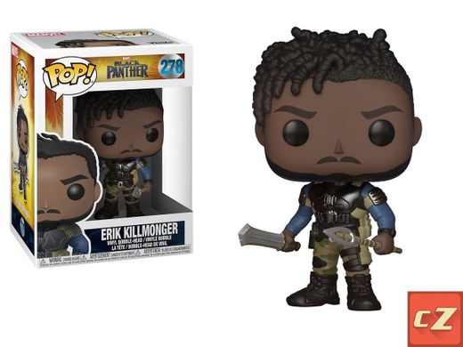 Boneco Funko Pop Marvel Black Panther

