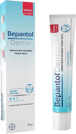 Creme Hidratante Toque Seco, Bepantol Derma, 30g

