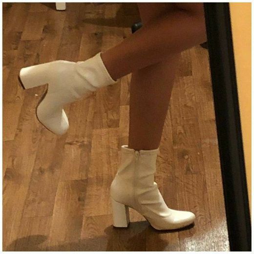 70s white boots