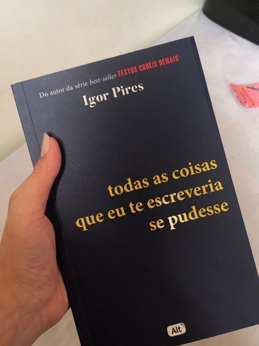 Libro Todas as coisas que te escreveria se pudesse 