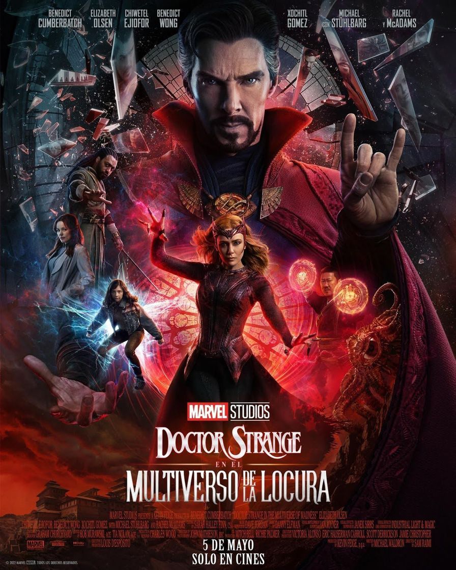 Películas Doctor strange 2 y el multiverso de la locura