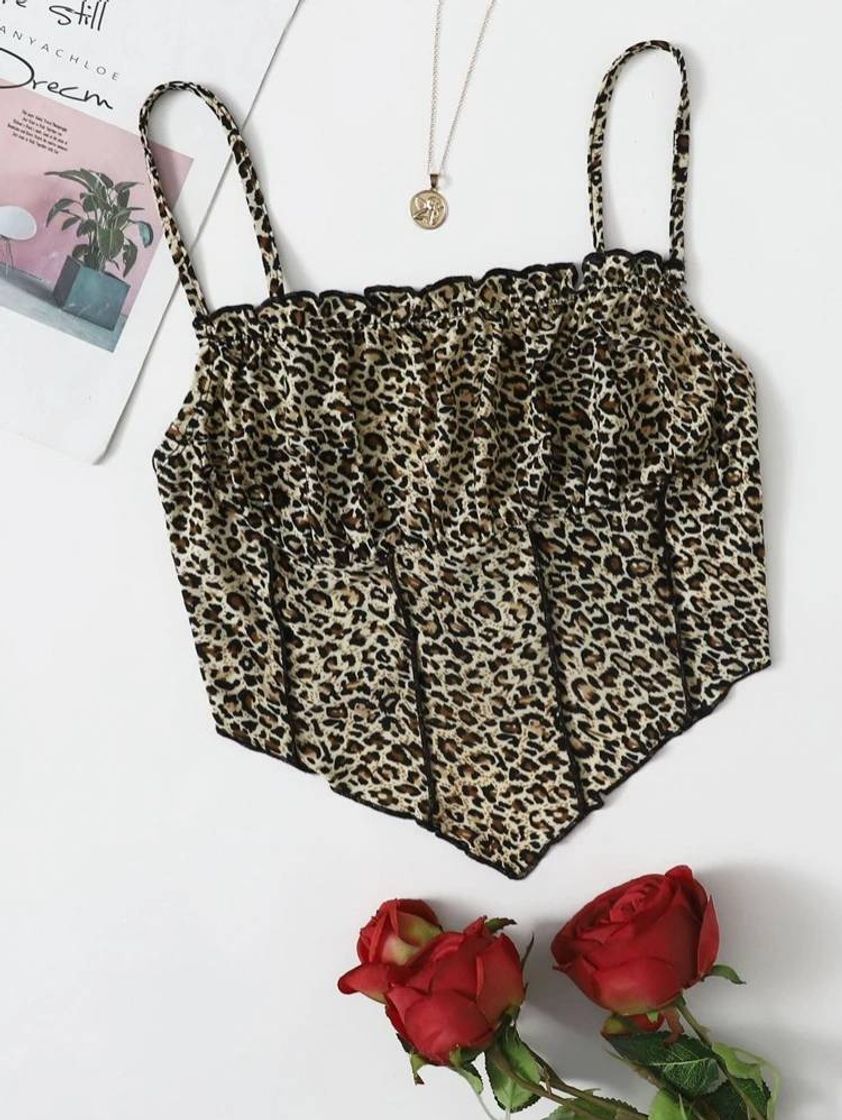 Fashion Top Leopardo