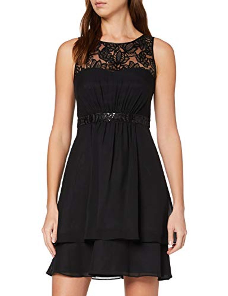 Fashion Vera Mont VM 2562/5000 Vestido, Negro