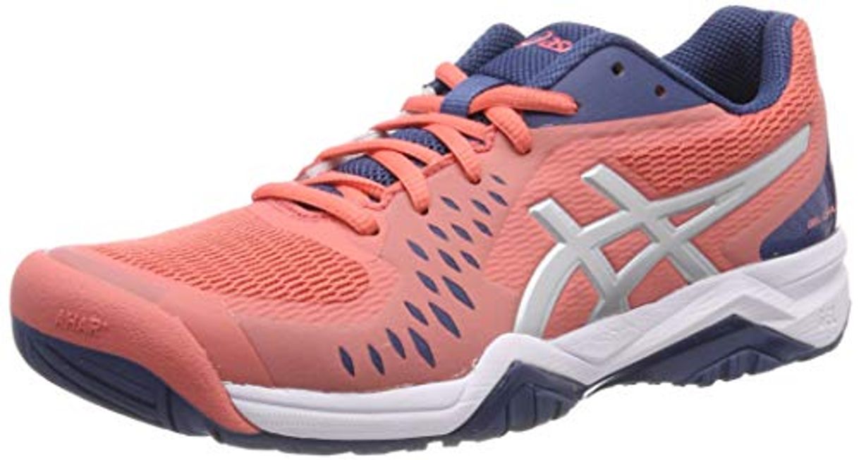 Social Asics Gel-Challenger 12, Zapatillas de Tenis Mujer, Rojo