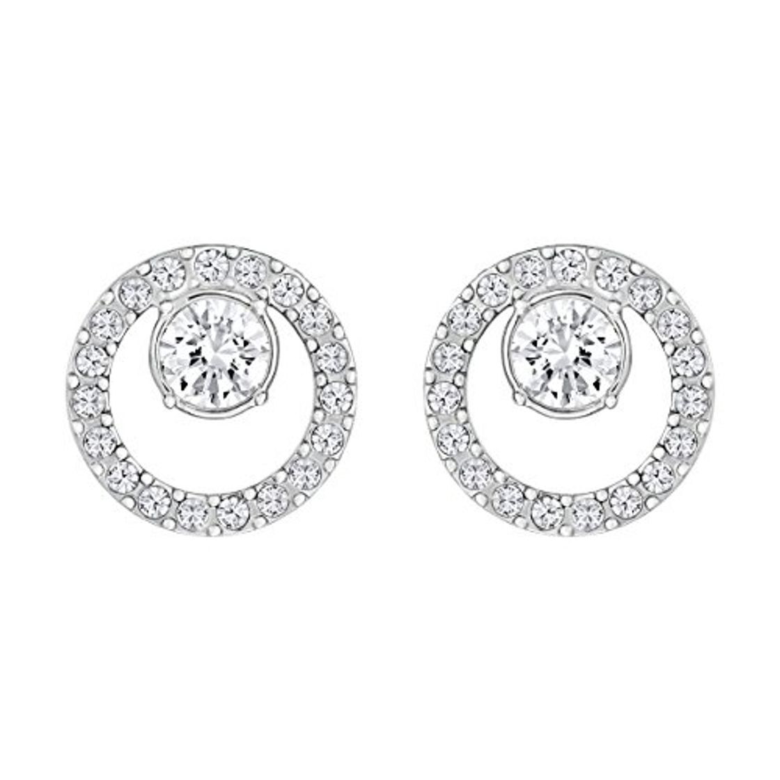 Social Swarovski Pendientes Creativity Circle