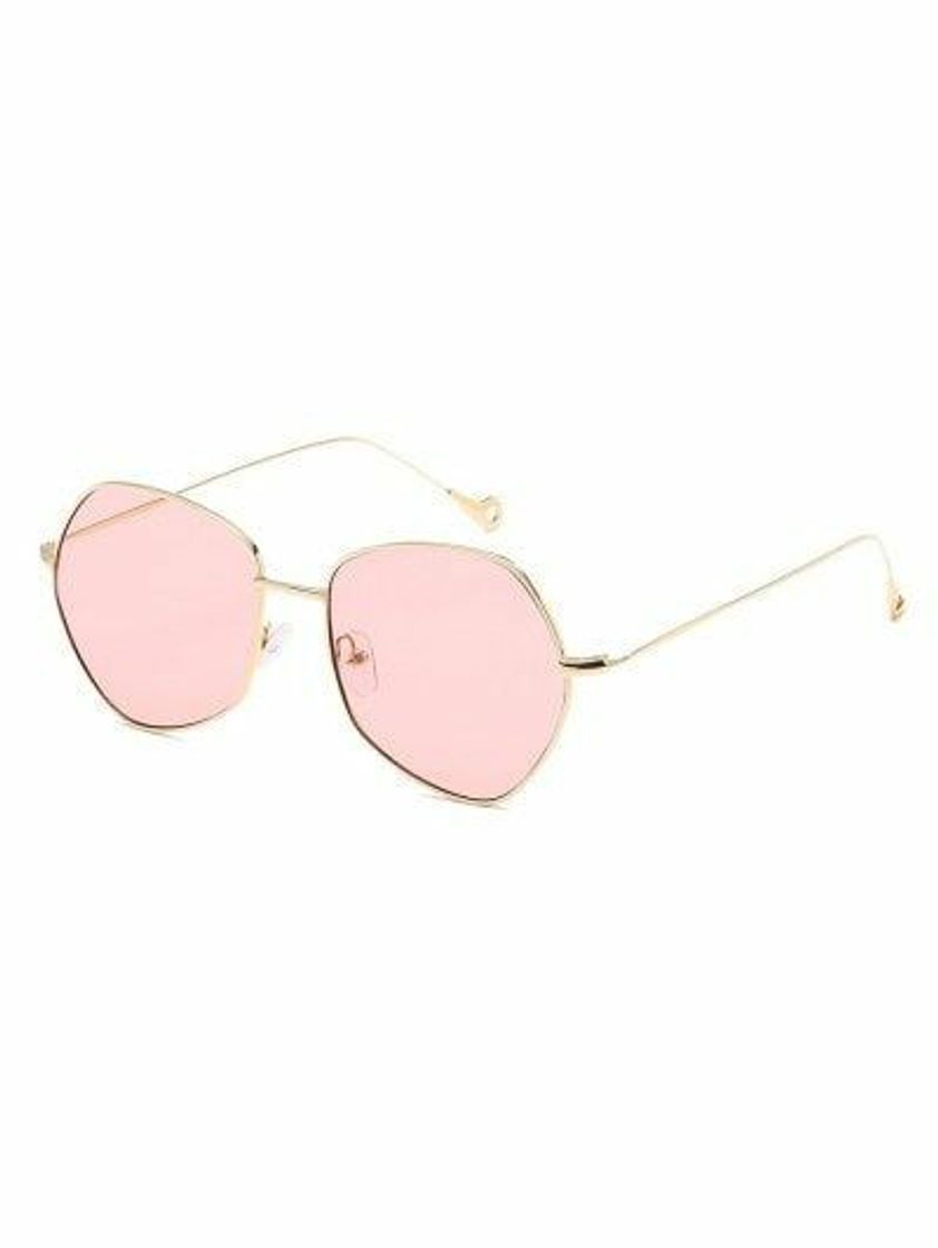 Fashion Óculos com Lentes Rosa