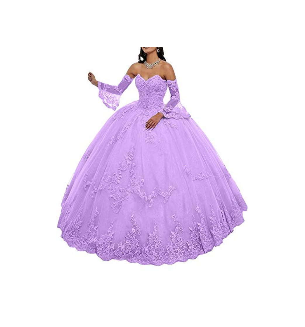 Snow Lotus - Vestido de quinceañera para mujer