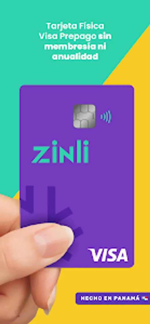 App Zinli,  billetera digital + tarjeta internacional 