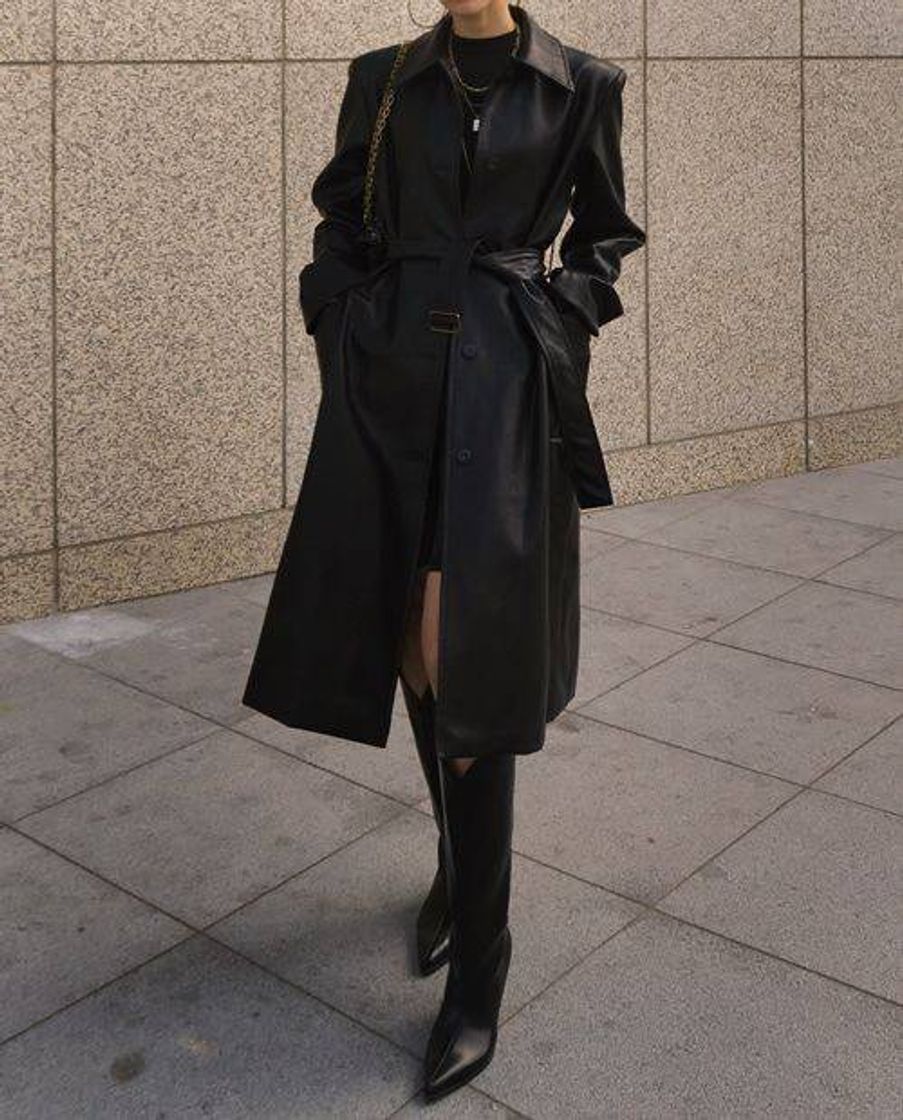 Moda All black elegant outfit