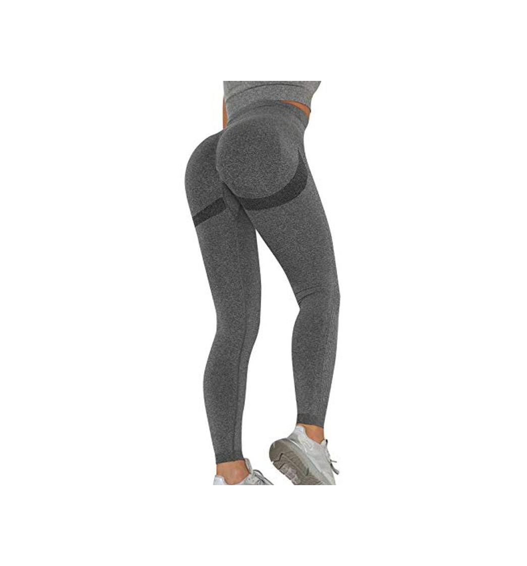 Fashion heekpek Pantalones Deportivos Legging Mujer Talle Alto para Yoga Ejercicio