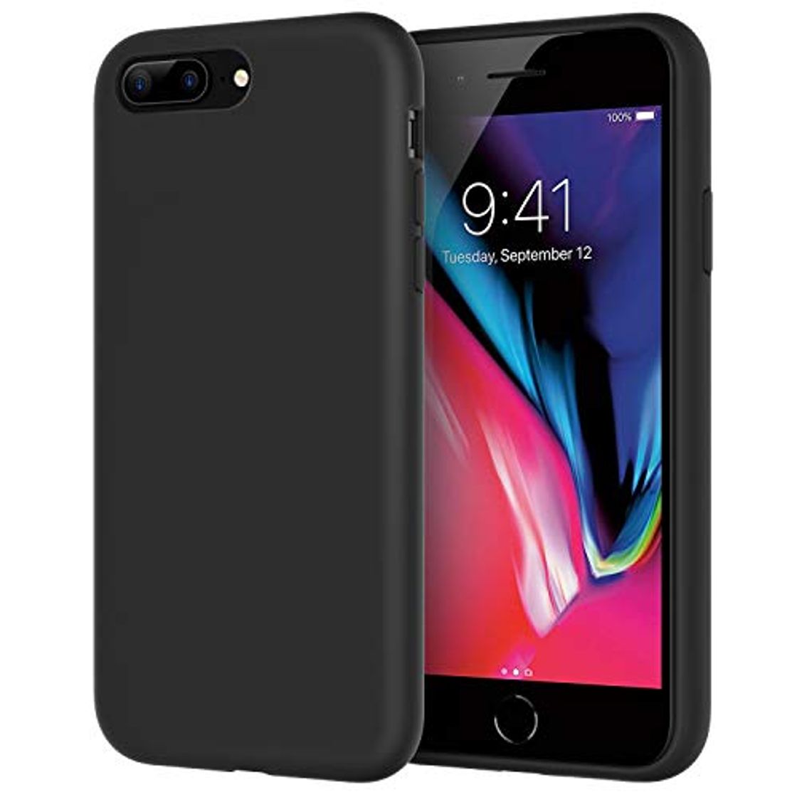 Electrónica JETech Funda de Silicona Compatible iPhone 7 Plus