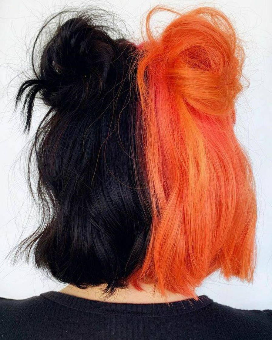 Fashion Inspiração de cabelo colorido 