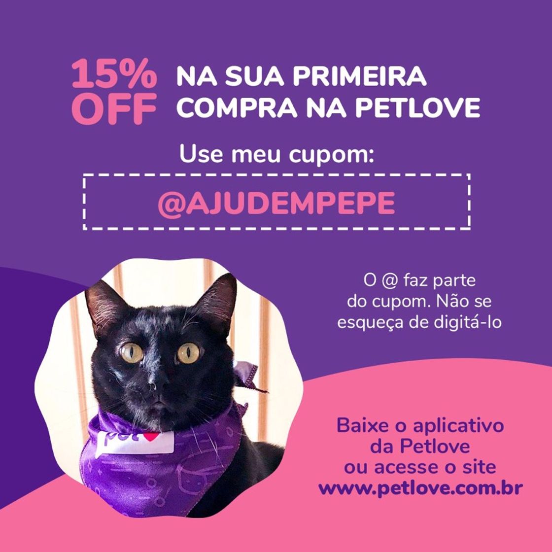 Fashion Cupom 15% Petlove