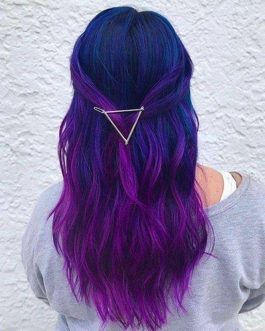 Fashion cabelo roxo