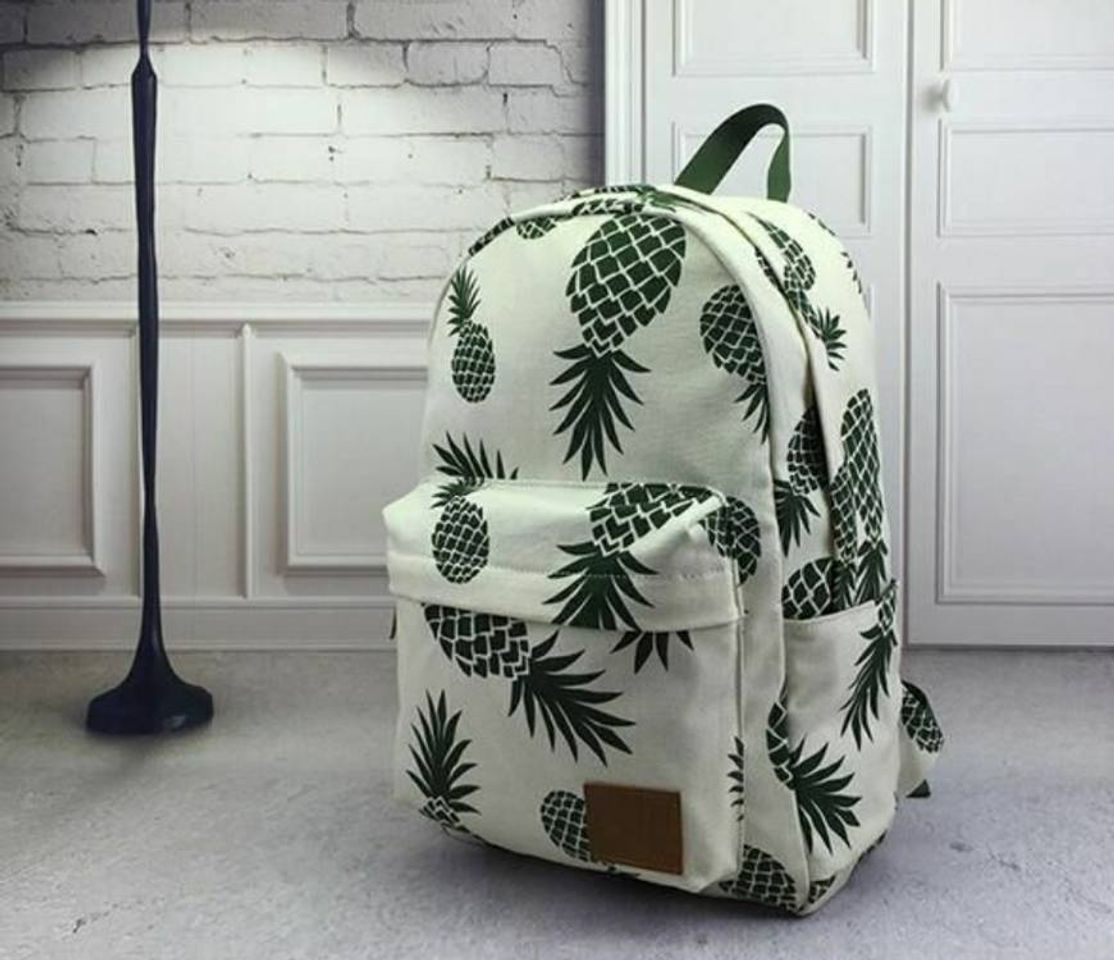 Moda Women Fruit Printing Backpack Canvas Backpacks for Teenage 