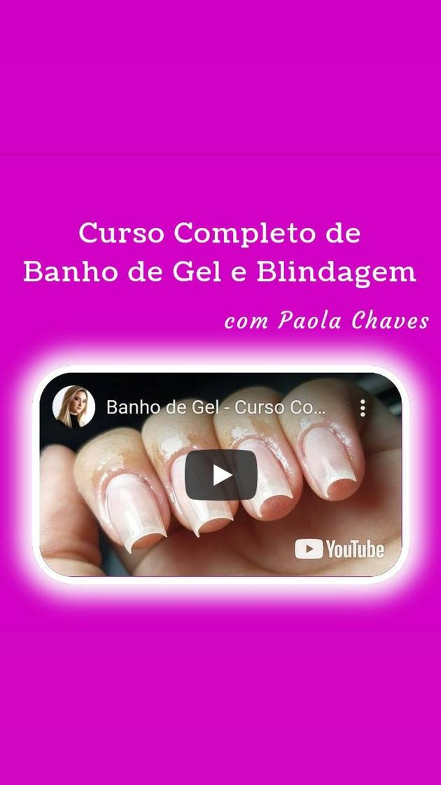 Fashion Curso completo de Banho de gel