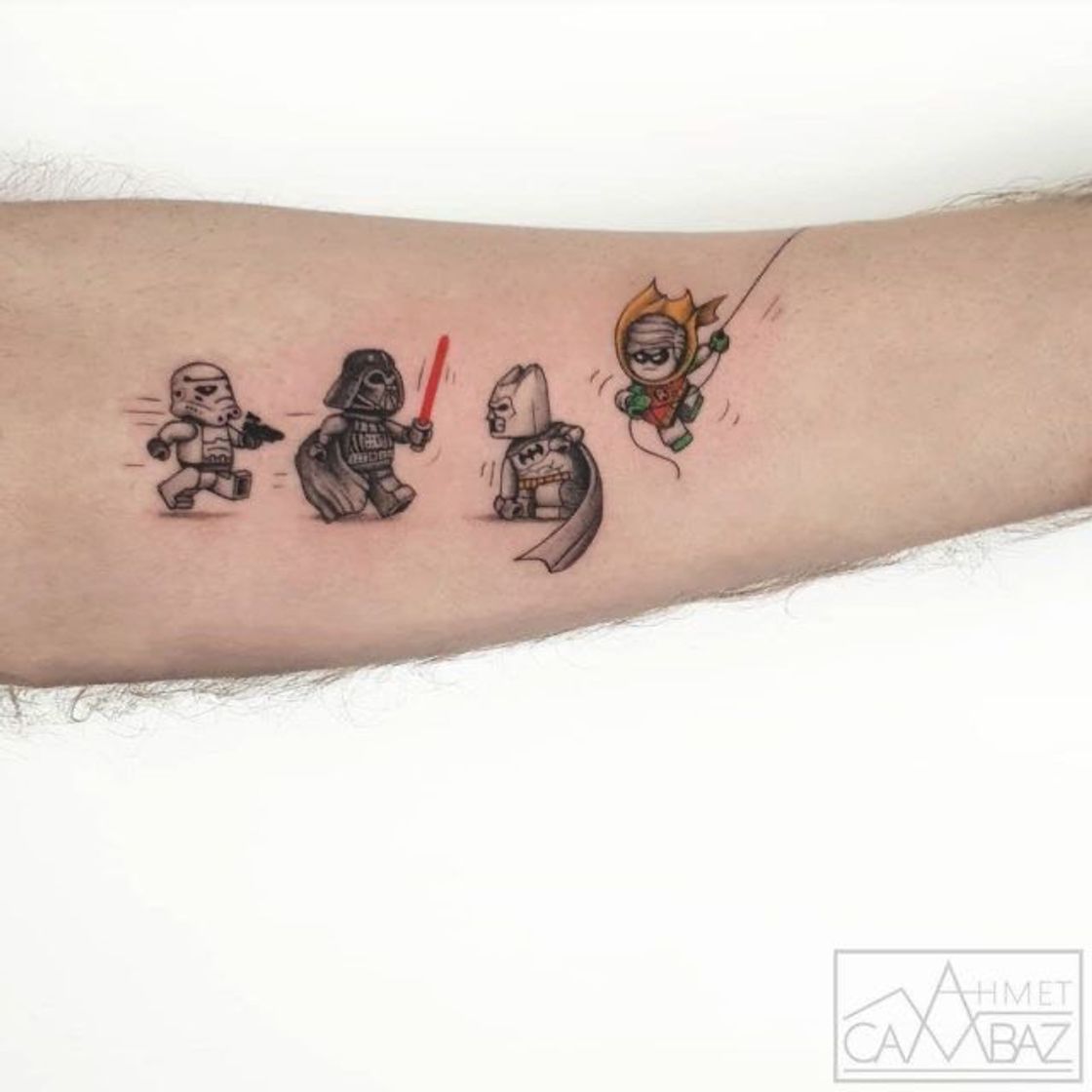 Moda lego tattoo