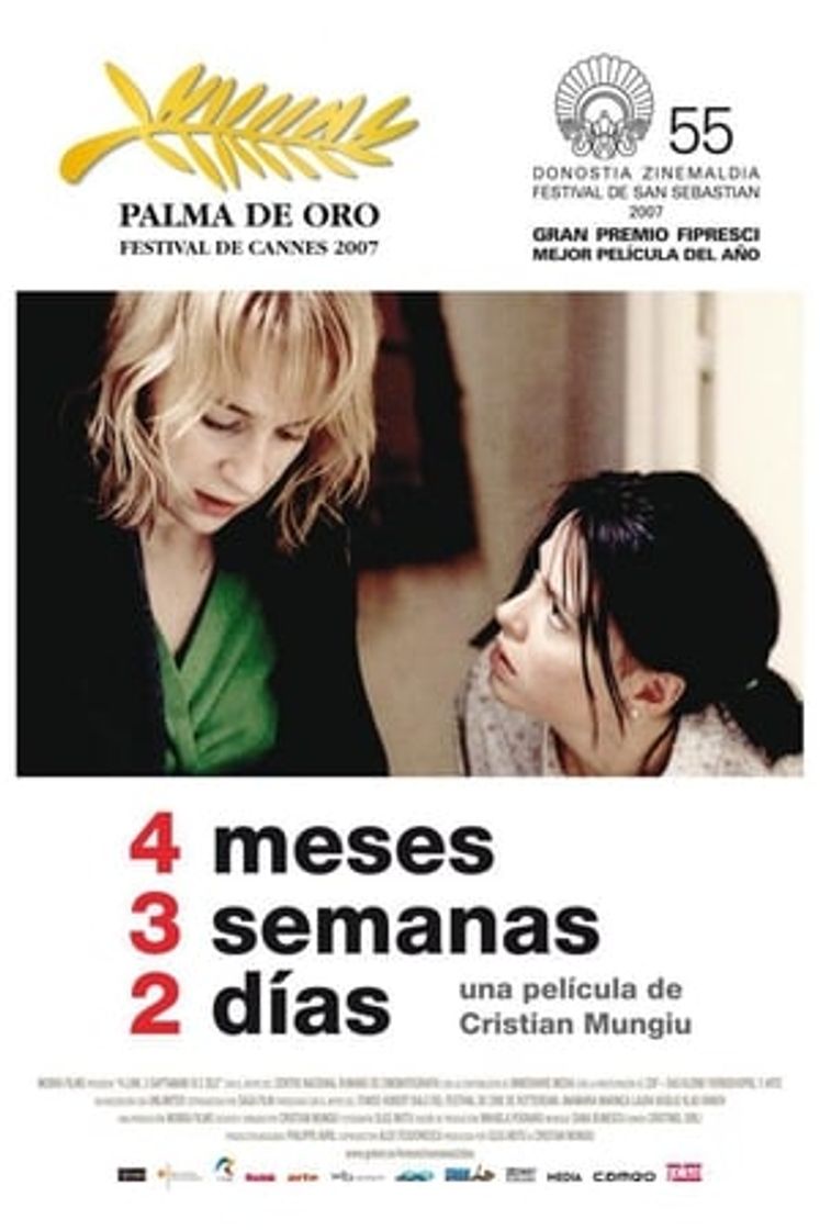 Movie 4 meses, 3 semanas, 2 días