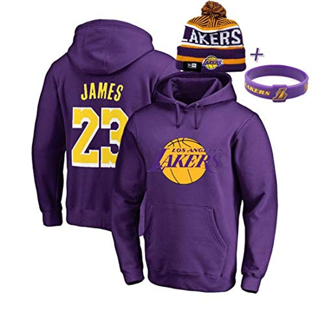 Moda YUUY Lebron James # 23 Los Ángeles Lakers Camisetas de Baloncesto para