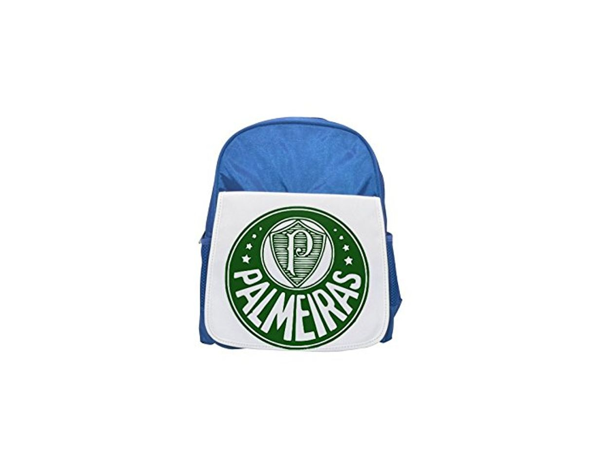 Moda Fotomax MEU Palmeiras Printed Kid's Blue Backpack